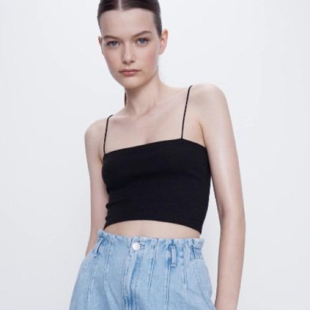 NWT Zara scrappy tank tops